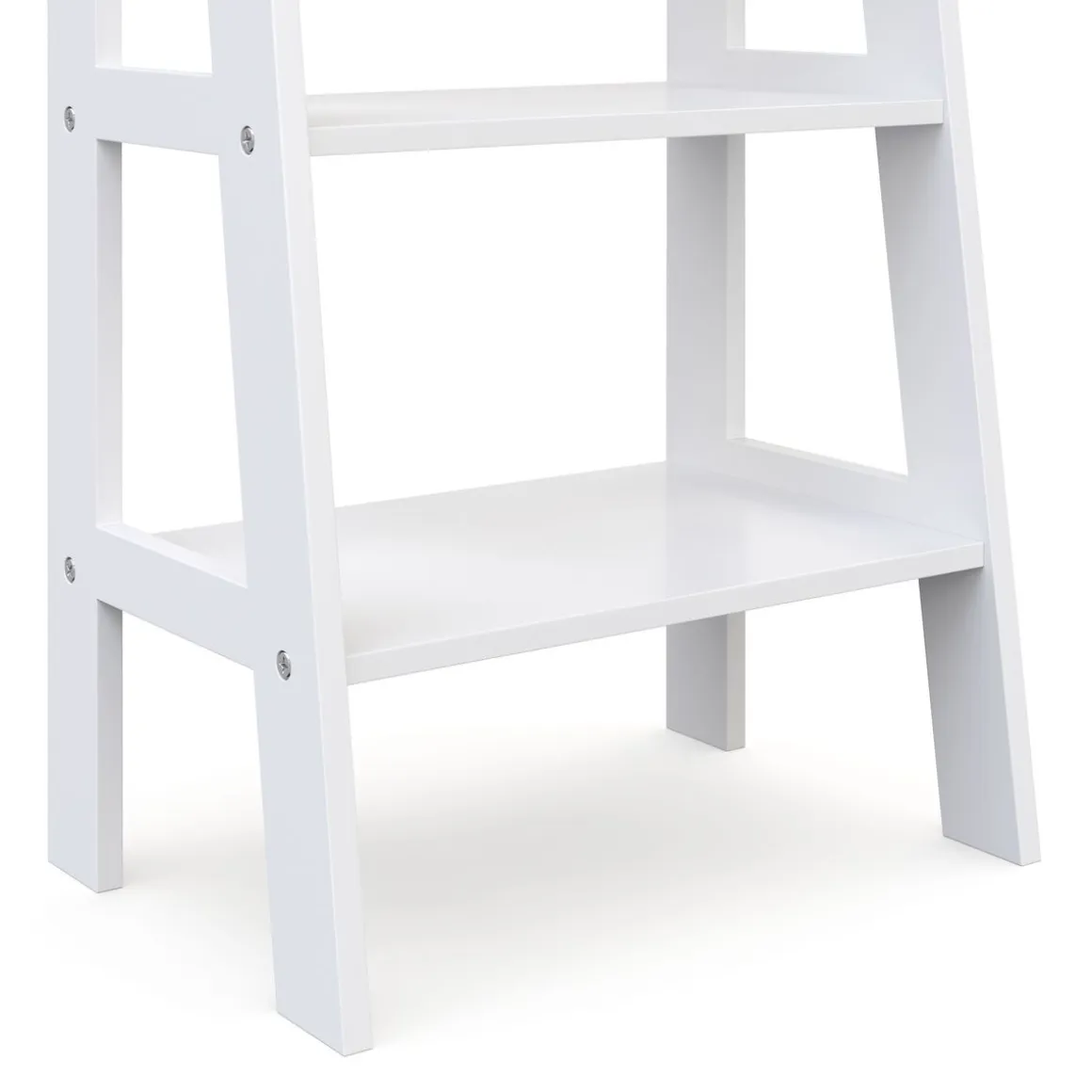 Wandregal Leiterregal 43 x 90 cm weiss