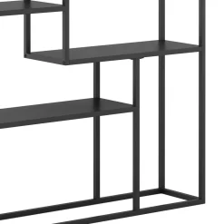 Wandregal Metall NITE 75 x 91 cm schwarz