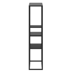 Wandregal Metall NITE 75 x 91 cm schwarz