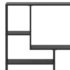 Wandregal Metall NITE 75 x 91 cm schwarz