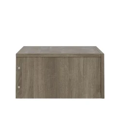 Wandregal mit Schublade OTIS 2er Set dunkelbraun
