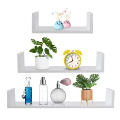Wandregal PINA 3er Set weiss