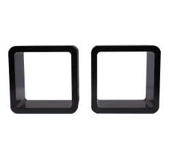 Wandregal SOLA 3er Set schwarz
