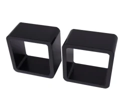 Wandregal SOLA 3er Set schwarz