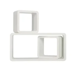 Wandregal SOLA 3er Set weiss