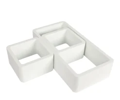 Wandregal SOLA 3er Set weiss