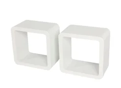 Wandregal SOLA 3er Set weiss
