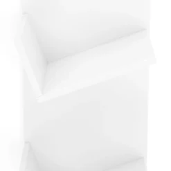 Wandregal TEGO 33 x 26 x 107 cm weiss