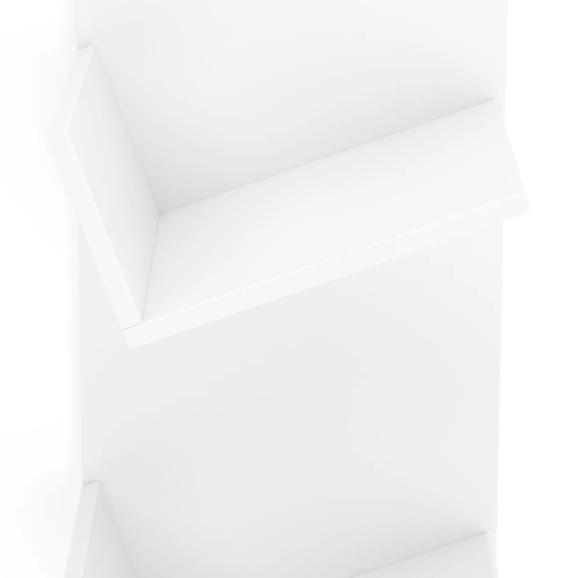 Wandregal TEGO 33 x 26 x 107 cm weiss