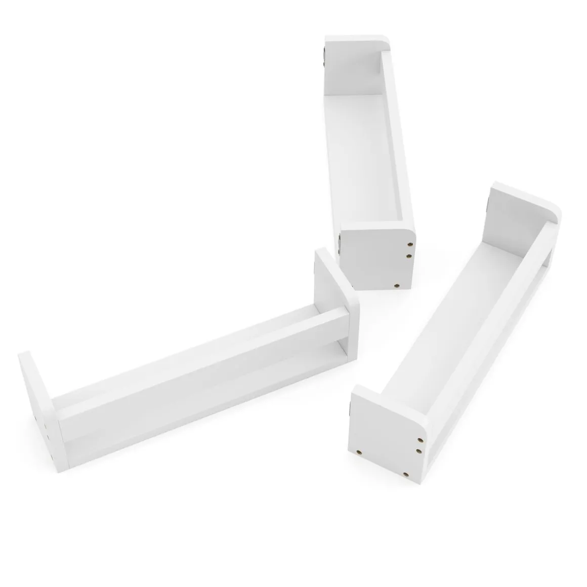 Wandregal VIVIEN 3er Set weiss