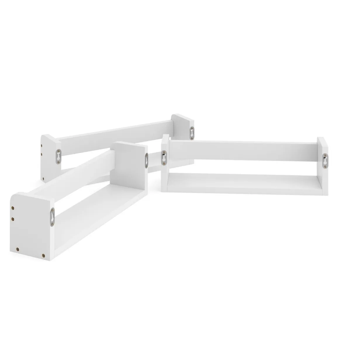 Wandregal VIVIEN 3er Set weiss