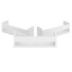 Wandregal VIVIEN 3er Set weiss
