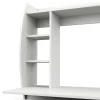 Wandschreibtisch ELSA mit Regal 110 x 49 x 75 cm weiss