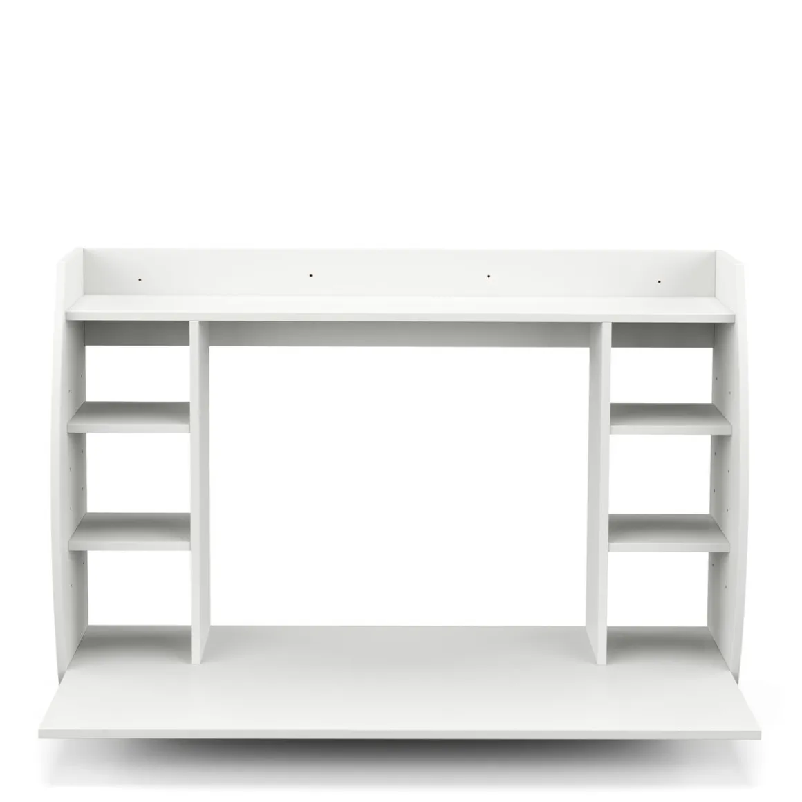 Wandschreibtisch ELSA mit Regal 110 x 49 x 75 cm weiss