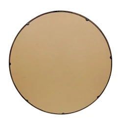 Wandspiegel Holz rund 76 cm natur