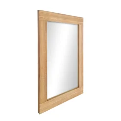 Wandspiegel Holz 46 x 61 cm natur