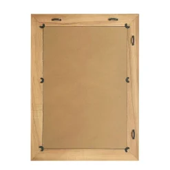 Wandspiegel Holz 46 x 61 cm natur
