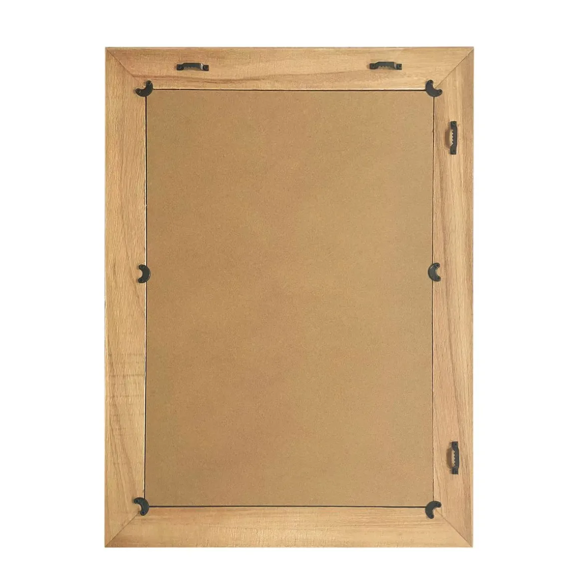 Wandspiegel Holz 46 x 61 cm natur