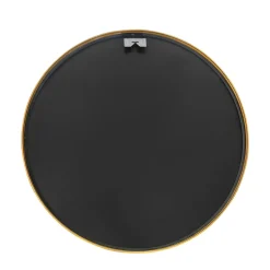 Wandspiegel rund 60 cm gold