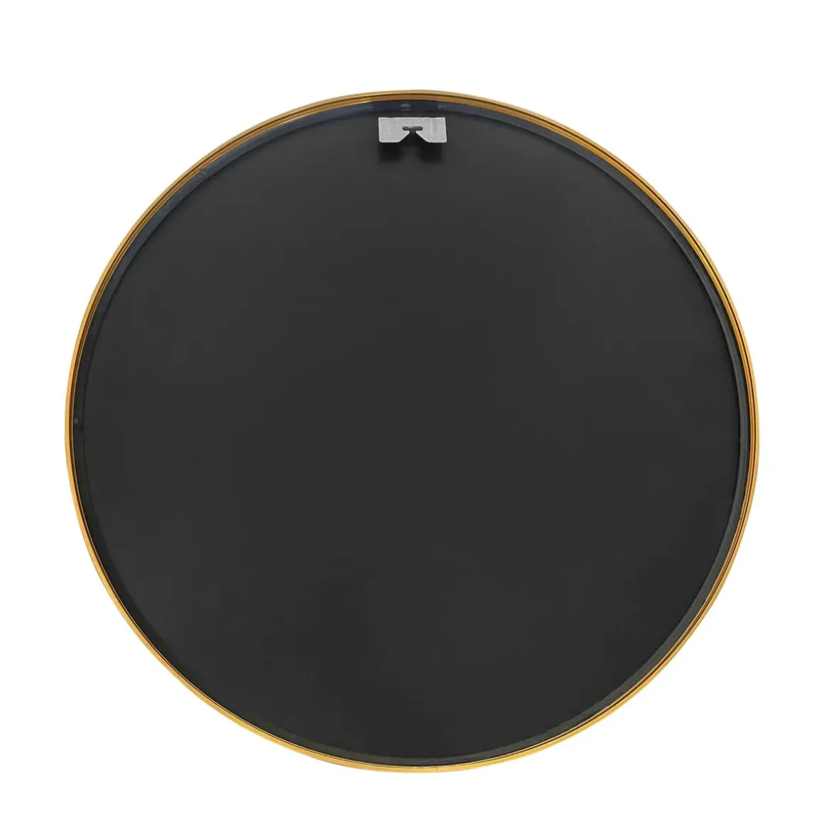 Wandspiegel rund 60 cm gold