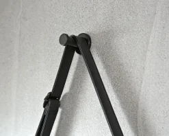 Wandspiegel Vintage schwarz 50 cm