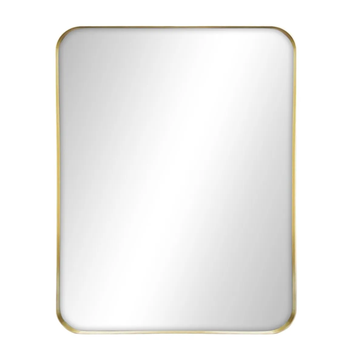 Wandspiegel 56 x 76 cm gold