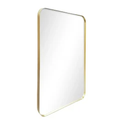 Wandspiegel 56 x 76 cm gold