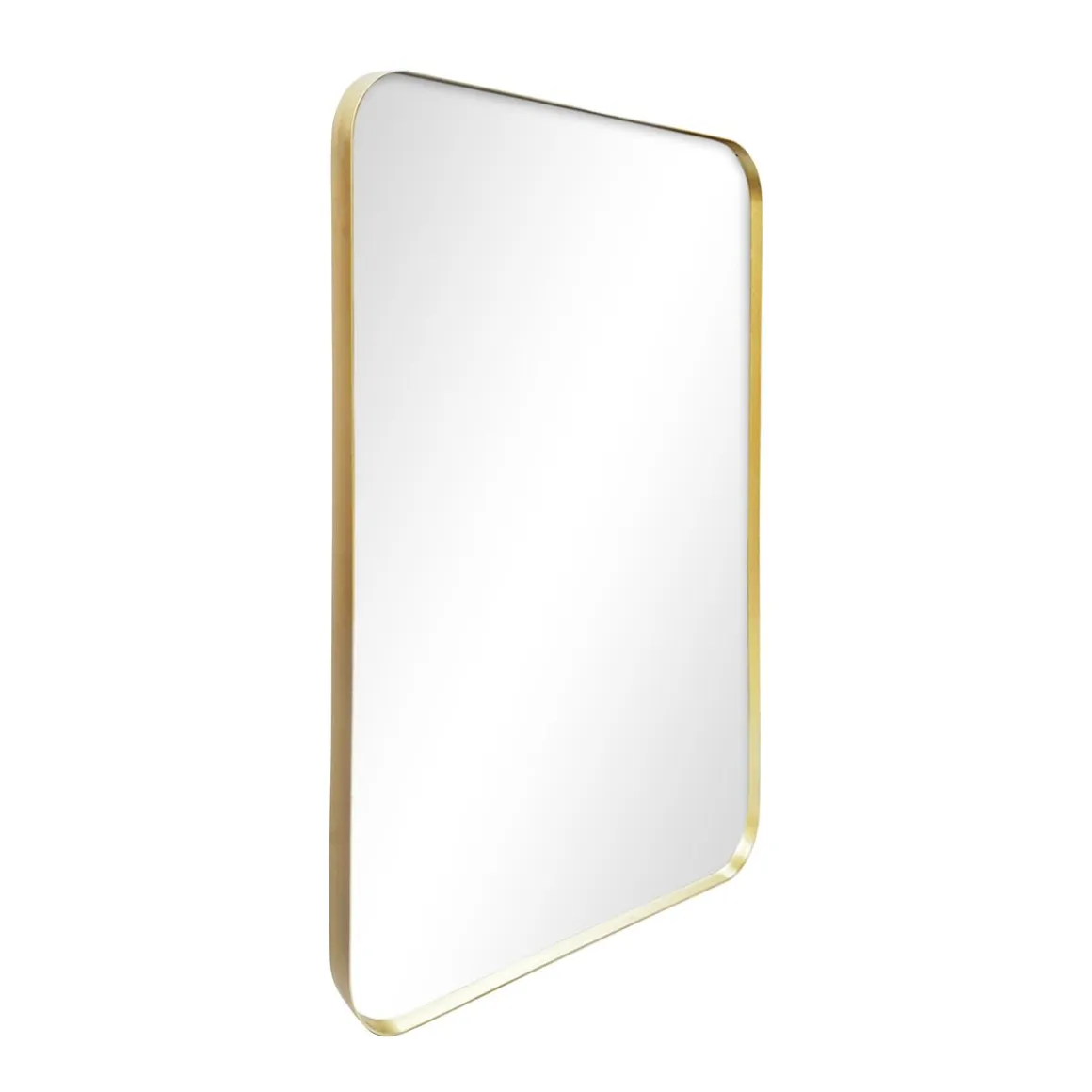 Wandspiegel 56 x 76 cm gold