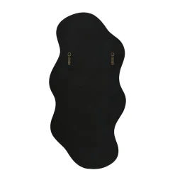 Wandspiegel 59 x 120 cm schwarz