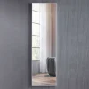 Wandspiegel 170 x 50 cm silber