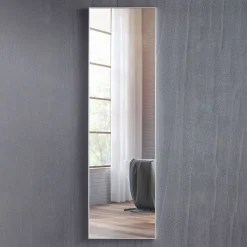 Wandspiegel 170 x 50 cm silber