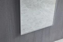 Wandspiegel 170 x 50 cm silber