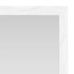 Wandspiegel 40 x 125 cm weiss