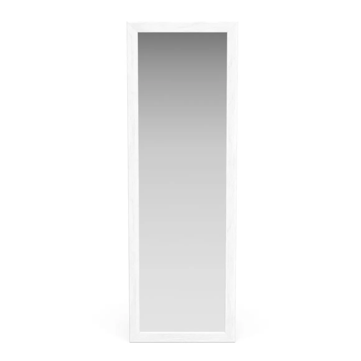 Wandspiegel 40 x 125 cm weiss