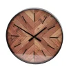 Wanduhr Holzoptik 50 cm