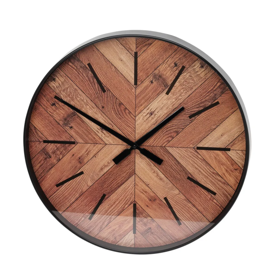 Wanduhr Holzoptik 50 cm