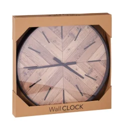 Wanduhr Holzoptik 50 cm