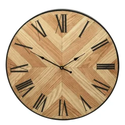 Wanduhr Holzoptik 38 cm