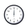 Wanduhr schwarz 30 cm