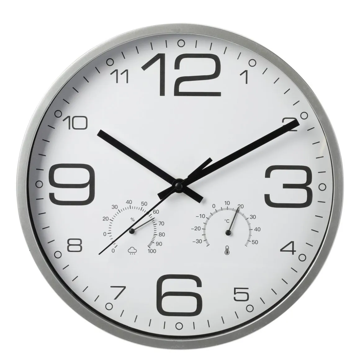 Wanduhr Wetterstation 30 cm