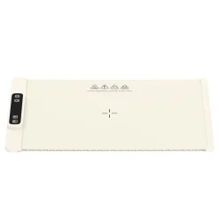 Warmhalteplatte elektrisch rollbar 62 x 38 cm beige