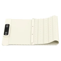 Warmhalteplatte elektrisch rollbar 62 x 38 cm beige