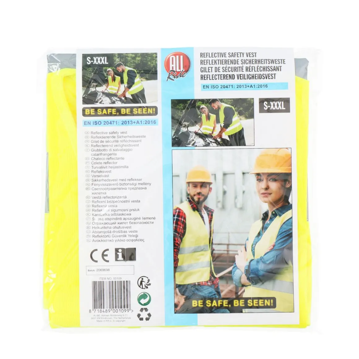 Warnweste S - XXL gelb