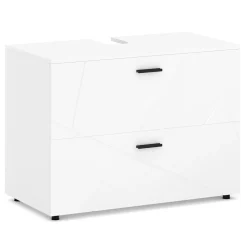 Waschbeckenunterschrank AQUALIA 80 x 41 x 59 cm weiss