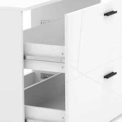 Waschbeckenunterschrank AQUALIA 80 x 41 x 59 cm weiss