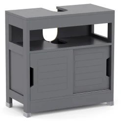 Waschbeckenunterschrank FORTUNA 60 x 30 x 60 cm anthrazit