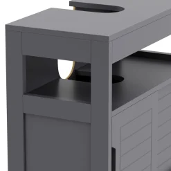 Waschbeckenunterschrank FORTUNA 60 x 30 x 60 cm anthrazit
