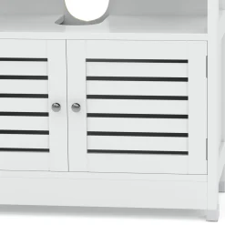 Waschbeckenunterschrank FONTANA 60 x 30 x 60 cm weiss