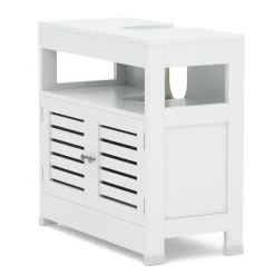 Waschbeckenunterschrank FONTANA 60 x 30 x 60 cm weiss