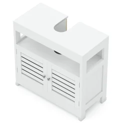 Waschbeckenunterschrank FONTANA 60 x 30 x 60 cm weiss